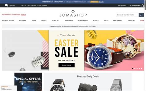 jomashop website.